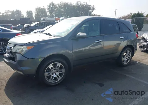 2007 Acura Mdx Technology Package из США, поврежденный, VIN 2HNYD28367H533598